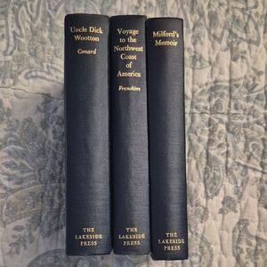 The Lakeside Press Book Set, 3 Books